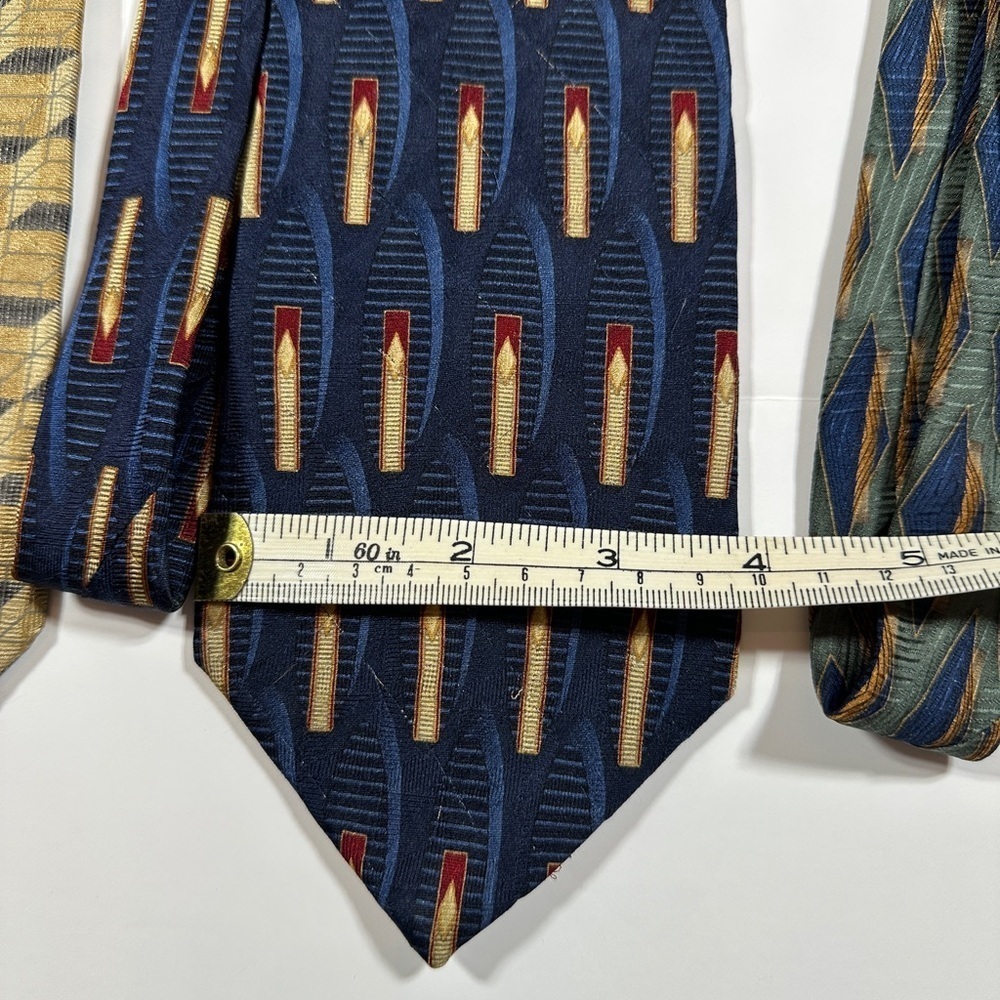 Men’s Bill Blass Necktie Collection Set Of Five​​​​ - Picture 4 of 7